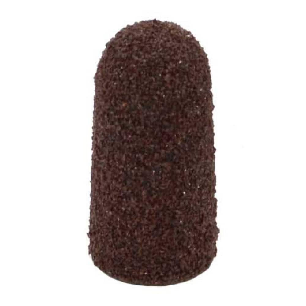 Superior Abrasives - Cones & Plugs; Maximum Diameter (Inch): 27/32 ; Abrasive Material: Aluminum Oxide ; Grit: 60 ; Wheel Type Number Code: 17 ; Arbor Hole Thread Size: 1/4 ; Shape: Cone - Exact Industrial Supply