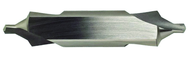 1.6mm x 50mm OAL 60/120° HSS Center Drill with Flat-Bright Form A - First Tool & Supply