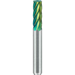 SGS Pro - SA-1, 1/4" Cut Diam, 1/4" Shank Length, NG6, Tungsten Carbide Cylinder Burr - Exact Industrial Supply