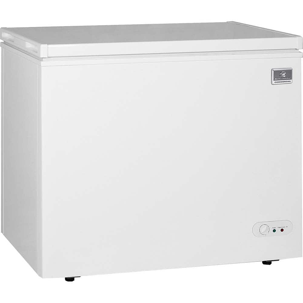 Kelvinator - Refrigerators; Capacity: 7 Cu. Ft. ; Color: White ; Style: Chest ; Width (Inch): 38 ; Depth (Inch): 33 ; Height (Inch): 22 - Exact Industrial Supply