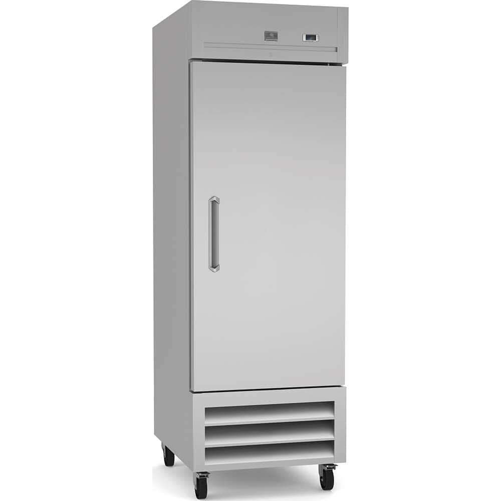 Kelvinator - Refrigerators; Capacity: 23 Cu Ft ; Color: Stainless Steel ; Style: Upright ; Width (Inch): 27 ; Depth (Inch): 33 ; Height (Inch): 82-1/2 - Exact Industrial Supply