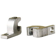Burndy - Grounding Clamps; Clamp Type: Grounding Clamp ; Compatible Wire Size (AWG): 14-1/0 ; Overall Length (Inch): 1-1/2 ; Overall Length (Decimal Inch): 1-1/2 ; Material: Aluminum ; Standards Met: CSA Certified; EU RoHS Indicator; RoHS CM Compliant; U - Exact Industrial Supply