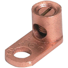 Burndy - Grounding Clamps; Clamp Type: Grounding Clamp ; Compatible Wire Size (AWG): 14-4 ; Overall Length (Inch): 1.13 ; Overall Length (Decimal Inch): 1.13 ; Material: Copper Alloy ; Standards Met: UL 467; UL Listed Direct Burial; RoHS CM Compliant; EU - Exact Industrial Supply