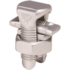Burndy - Split Bolt Connectors; Connector Material: Copper ; Maximum Compatible Wire Size (AWG): 6 (Solid) ; Minimum Compatible Wire Size (AWG): 12 (Solid) ; Pressure Bar Material: Copper Alloy ; Compatible Wire Type: Aluminum; Copper ; Head Width (Decim - Exact Industrial Supply
