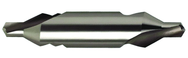 #6; 1/4 Dia. x  60° HSS LH Center Drill-Bright Form A - First Tool & Supply