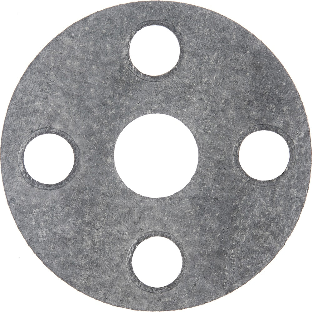 USA Sealing - Flange Gasketing; Nominal Pipe Size: 3/4 (Inch); Inside Diameter (Inch): 1 ; Thickness: 1/16 (Inch); Outside Diameter (Inch): 4-5/8 ; Material: Graphite ; Color: Dark Gray - Exact Industrial Supply