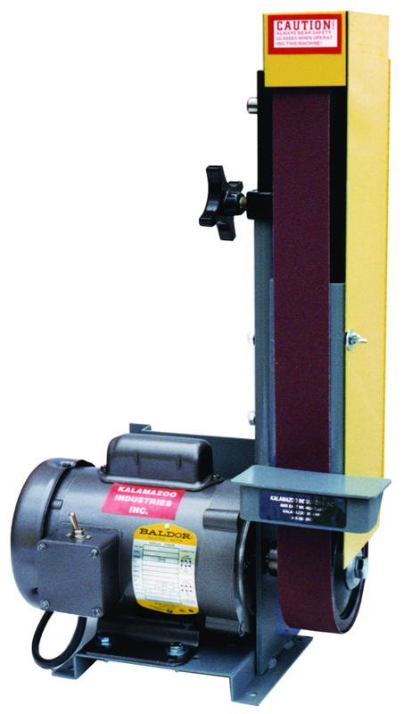 Belt Sander-with Motor - #2FSM; 2 x 48'' Belt; 1/2HP; 1PH Motor - First Tool & Supply