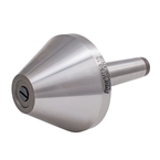 Bull Nose & Pipe Live Center MT1 Head Diameter 1.97in T.I.R. .0003 - First Tool & Supply