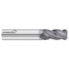 4mm Dia. x 50mm Overall Length 4-Flute 0.3mm C/R Solid Carbide SE End Mill-Round Shank-Center Cut-FC18 - First Tool & Supply