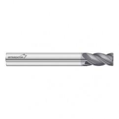 8mm Dia. x 50mm Overall Length 4-Flute 1.5mm C/R Solid Carbide SE End Mill-Round Shank-Center Cut-FC18 - First Tool & Supply