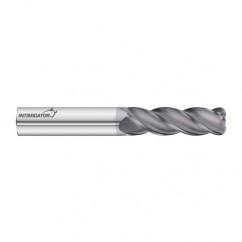 1" Dia. x 6 Overall Length 4-Flute .060 C/R Solid Carbide SE End Mill-Round Shank-Center Cut-FC18 - First Tool & Supply