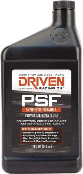 Joe Gibbs Driven Racing Oil - 1 Qt Power Steering Fluid - Exceeds All OEM Specs - First Tool & Supply