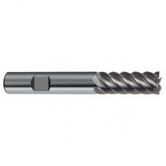 25mm Dia. - 121mm OAL - 45° Helix Bright Carbide End Mill - 10 FL - First Tool & Supply