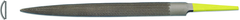 6" INOX Half-Round File, Cut 0 - First Tool & Supply