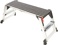 Whiteside - Wheel Step for Universal Use - 600 Lb Capacity, 19" Max Height, 12" Step Width x 12" Step Depth - First Tool & Supply