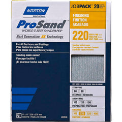 Norton - Sanding Sheets Abrasive Material: Aluminum Oxide Grade: Very Fine - First Tool & Supply