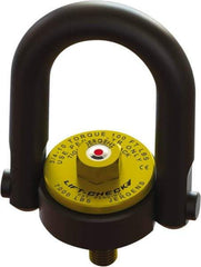 Jergens - 4,000 Lb Load Capacity Hoist Ring - 5/8-11 Thread, Alloy Steel - First Tool & Supply