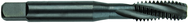 7/16-14 Dia. - GH3 - 3 FL - Premium HSS - Black Oxide Semi Bottoming Spiral FL Tap - First Tool & Supply