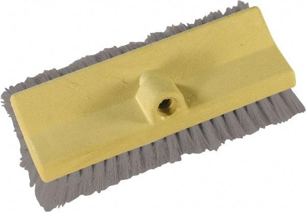 O-Cedar - 10" OAL, Vehicle Brush - Gray PVC Bristles, 2-1/2" Trim Length - First Tool & Supply