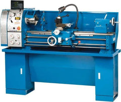 Enco - 13" Swing, 40" Between Centers, 220 Volt, Single Phase Bench Lathe - 5MT Taper, 1-1/2 hp, 65 to 1,810 RPM, 1-1/2" Bore Diam, 750mm Deep x 580mm High x 1,676mm Long - First Tool & Supply