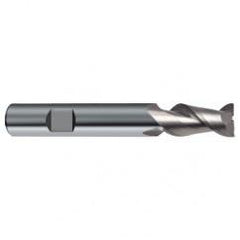 3mm Dia. - 57mm OAL - 45° Helix Bright Carbide End Mill - 2 FL - First Tool & Supply