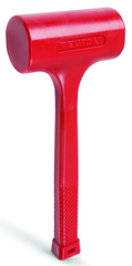 64 oz Dead Blow Hammer- 2-5/8'' Head Diameter Coated Steel Handle - First Tool & Supply