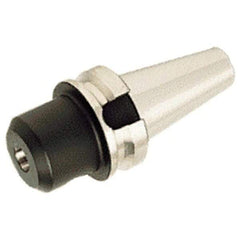 Iscar - BT40 Taper, 0.7874" Inside Hole Diam, 2.9528" Projection, Straight Shank Adapter - 2.0472" Body Diam, Taper Shank, Through Coolant - Exact Industrial Supply