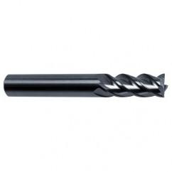 5/16" Dia. - 2-1/2" OAL - 4 FL Variable Helix Bright Carbide End Mill - First Tool & Supply