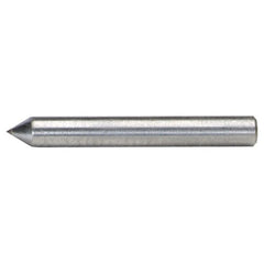 1/8″ × 1″ Diamond Dressing Tool Phono Point 60 Degree Included Angle - First Tool & Supply