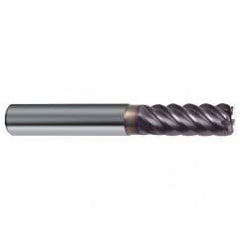 1/2" Dia. - 3" OAL - 45° Helix Firex Carbide End Mill - 6 FL - First Tool & Supply