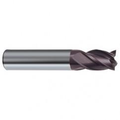 5/16 Dia. x 2 Overall Length 4-Flute Square End Solid Carbide SE End Mill-Round Shank-Center Cut-Firex - First Tool & Supply