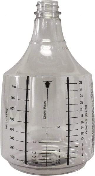 PRO-SOURCE - 36 oz Polyethylene Bottle - Clear - First Tool & Supply