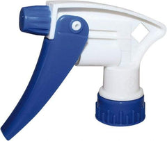 PRO-SOURCE - Plastic Trigger Sprayer - Blue/White, 9-1/4" Dip Tube Length - First Tool & Supply