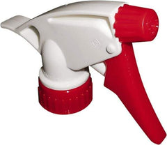 PRO-SOURCE - Plastic Trigger Sprayer - Red/White, 7-1/4" Dip Tube Length - First Tool & Supply