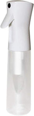 PRO-SOURCE - 10 oz Polyethylene Bottle & Trigger Sprayer - White - First Tool & Supply