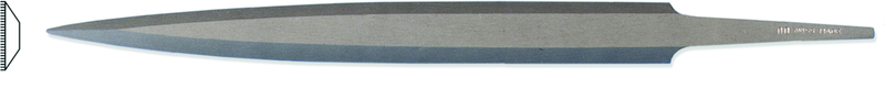 4" Barrette File, Cut 2 - First Tool & Supply