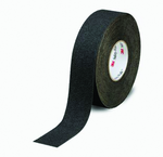 List 310 4" x 60' Slip-Resistant Medium Resilient Tape - Black - First Tool & Supply