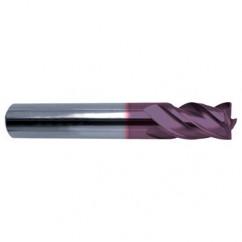 1/2" Dia. - 2-1/2" OAL - 4 FL Variable Helix Firex Carbide End Mill - First Tool & Supply