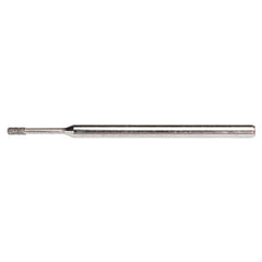 0.08″ × 0.157″ × 0.5″ Electroplated CBN Mounted Point 200 Grit - First Tool & Supply