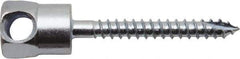 Powers Fasteners - 3/8" Zinc-Plated Steel Horizontal (Cross Drilled) Mount Threaded Rod Anchor - 1/4" Diam x 2" Long, Hex Head, 1,800 Lb Ultimate Pullout, For Use with Wood - First Tool & Supply