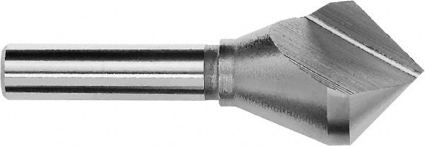 Magafor - 1/8" Head Diam, 1/8" Shank Diam, 1 Flute 60° High Speed Steel Countersink - First Tool & Supply