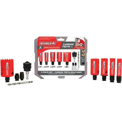 Freud - Hole Saw Kits Minimum Saw Diameter (Inch): 1 Maximum Saw Diameter (Inch): 2 - First Tool & Supply