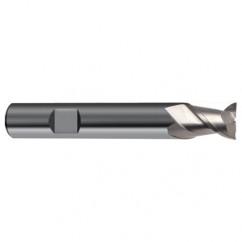 3mm Dia. - 50mm OAL - 45° Helix Bright Carbide End Mill - 2 FL - First Tool & Supply