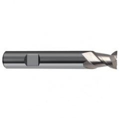 3mm Dia. - 50mm OAL - 45° Helix Bright Carbide End Mill - 2 FL - First Tool & Supply