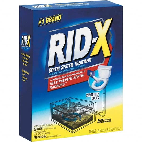 Rid-X - 6 19.6-oz Boxes Powdered Drain Cleaner - First Tool & Supply