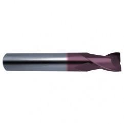 13/64 Dia. x 2-1/2 Overall Length 2-Flute Square End Solid Carbide SE End Mill-Round Shank-Center Cut-Firex - First Tool & Supply