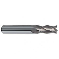 13/32 Dia. x 2-3/4 Overall Length 4-Flute Square End Solid Carbide SE End Mill-Round Shank-Center Cut-Uncoated - First Tool & Supply