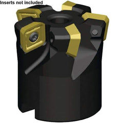 Kennametal - 5 Inserts, 28.82mm Cutter Diam, 0.065" Max Depth of Cut, Indexable High-Feed Face Mill - 3/4" Arbor Hole Diam, 1-3/4" High, KSSM Toolholder, SE.X443AE.N7... Inserts, Series KSSM - First Tool & Supply