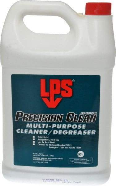 LPS - 1 Gallon Bottle Contact Cleaner - Nonflammable, Food Grade - First Tool & Supply