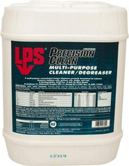 LPS - 5 Gallon Pail Contact Cleaner - Nonflammable, Food Grade - First Tool & Supply